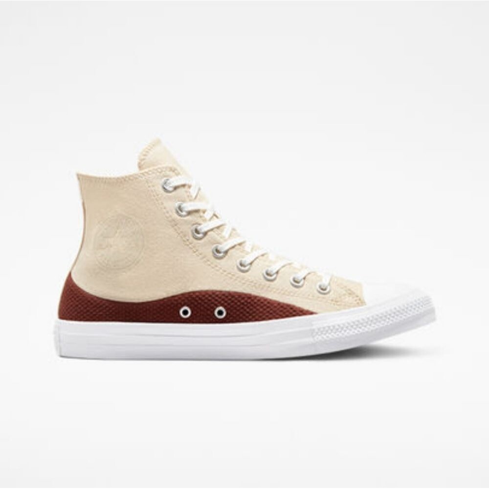 Converse Chuck Taylor All Star Craft Mix Hi Natural Red Oak Size 11 NIB - Picture 1 of 13